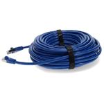 Picture of 11ft Blue CAT 7 Shielded (S/FTP) PVC Ethernet Cable Snagless Bubble Boot RJ-45 M/M