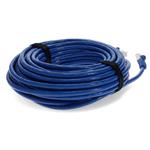 Picture of 11ft Blue CAT 7 Shielded (S/FTP) PVC Ethernet Cable Snagless Bubble Boot RJ-45 M/M