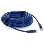 Picture of 11ft Blue CAT 7 Shielded (S/FTP) PVC Ethernet Cable Snagless Bubble Boot RJ-45 M/M