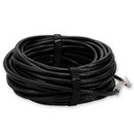 Picture of 12ft Black CAT 6 PVC Ethernet Cable Non-Booted RJ-45 M/M