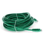 Picture of 14ft Green CAT 6 PVC Ethernet Cable Snagless Bubble Boot RJ-45 M/M