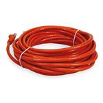 Picture of 14ft Orange CAT 6 PVC Ethernet Cable Snagless Bubble Boot RJ-45 M/M