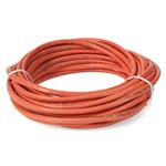 Picture of 14ft Orange CAT 6A Shielded PVC Ethernet Cable Snagless Easy Clear Boot RJ-45 M/M