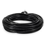 Picture of 14ft Black CAT 6 Shielded PVC Ethernet Cable Snagless Easy Clear Boot RJ-45 M/M