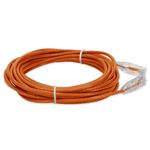Picture of 14ft Orange CAT 6 Slim PVC Ethernet Cable Snagless Clear-Claw RJ-45 M/M