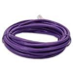 Picture of 15ft Purple CAT 5E PVC Ethernet Cable Non-Booted RJ-45 M/M