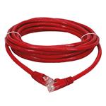 Picture of 15ft Red CAT 6A PVC Ethernet Cable Snagless Bubble Boot RJ-45 M/M