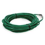 Picture of 15ft Green CAT 6 Shielded PVC Ethernet Cable Snagless Easy Clear Boot RJ-45 M/M