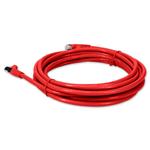 Picture of 15ft Red CAT 6 Shielded PVC Ethernet Cable Snagless Easy Clear Boot RJ-45 M/M
