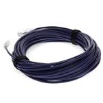 Picture of 15ft Purple CAT 6 Slim PVC Ethernet Cable Snagless Clear-Claw RJ-45 M/M