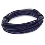 Picture of 15ft Purple CAT 6 Slim PVC Ethernet Cable Snagless Clear-Claw RJ-45 M/M