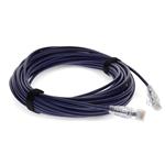 Picture of 15ft Purple CAT 6 Slim PVC Ethernet Cable Snagless Clear-Claw RJ-45 M/M