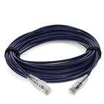 Picture of 15ft Purple CAT 6 Slim PVC Ethernet Cable Snagless Clear-Claw RJ-45 M/M