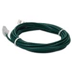 Picture of 15ft Green CAT 6A Slim PVC Ethernet Cable Snagless Clear-Claw RJ-45 M/M