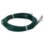 Picture of 15ft Green CAT 6A Slim PVC Ethernet Cable Snagless Clear-Claw RJ-45 M/M