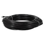 Picture of 165ft Black CAT 6 PVC Ethernet Cable Snagless Bubble Boot Outdoor RJ-45 M/M