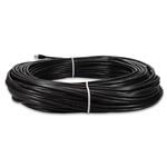Picture of 165ft Black CAT 6 PVC Ethernet Cable Snagless Bubble Boot Outdoor RJ-45 M/M