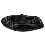Picture of 165ft Black CAT 6 PVC Ethernet Cable Snagless Bubble Boot Outdoor RJ-45 M/M