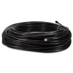 Picture of 165ft Black CAT 6 PVC Ethernet Cable Snagless Bubble Boot Outdoor RJ-45 M/M