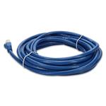Picture of 16ft Blue CAT 6 Shielded PVC Ethernet Cable Snagless Easy Clear Boot RJ-45 M/M