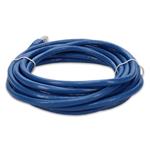 Picture of 16ft Blue CAT 6 Shielded PVC Ethernet Cable Snagless Easy Clear Boot RJ-45 M/M