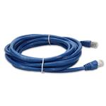 Picture of 16ft Blue CAT 6 Shielded PVC Ethernet Cable Snagless Easy Clear Boot RJ-45 M/M