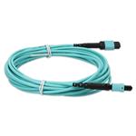 Picture of 2m MPO/UPC to MPO/UPC Aqua OM4 OFNR (Riser-Rated) 16-Strand Fiber Patch Cable