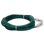 Picture of 16ft Green CAT 6 Slim PVC Ethernet Cable Snagless Clear-Claw RJ-45 M/M