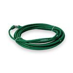 Picture of 17ft Green CAT 5E PVC Ethernet Cable Snagless Bubble Boot RJ-45 M/M
