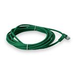 Picture of 17ft Green CAT 5E PVC Ethernet Cable Snagless Bubble Boot RJ-45 M/M