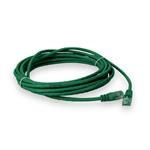 Picture of 17ft Green CAT 5E PVC Ethernet Cable Snagless Bubble Boot RJ-45 M/M