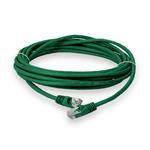 Picture of 17ft Green CAT 5E PVC Ethernet Cable Snagless Bubble Boot RJ-45 M/M