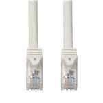 Picture of 17ft White CAT 6 PVC Ethernet Cable Snagless Easy Boot RJ-45 M/M