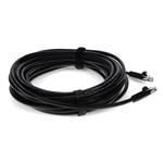 Picture of 18ft Black CAT 6 PVC Ethernet Cable Snagless Bubble Boot RJ-45 M/M