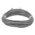 Picture of 18ft Gray CAT 6A Slim PVC Ethernet Cable Snagless Clear-Claw RJ-45 M/M