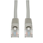 Picture of 10-Pack 10ft Gray CAT 6 PVC Ethernet Cable Snagless Bubble Boot RJ-45 M/M Bulk Bag Packaged, No Twist Ties