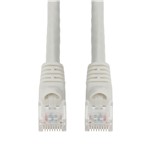 Picture of 10-Pack 10ft White CAT 6 PVC Ethernet Cable Snagless Bubble Boot RJ-45 M/M Bulk Bag Packaged, No Twist Ties