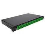 Picture of 19-inch Rack Mount 1U Patch Panel with 24 APC SC Duplex, Single-Mode OS2