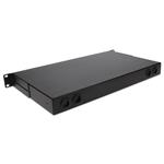 Picture of 19-inch Rack Mount 1U Patch Panel with 24 SC Duplex, Multi-Mode OM4