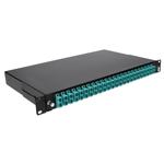 Picture of 19-inch Rack Mount 1U Patch Panel with 24 SC Duplex, Multi-Mode OM4
