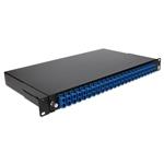 Picture of 19-inch Rack Mount 1U Patch Panel with 24 UPC SC Duplex, Single-Mode OS2