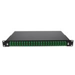 Picture of 19-inch Rack Mount 1U Patch Panel with 48 APC LC Duplex, Single-Mode OS2