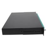 Picture of 19-inch Rack Mount 1U Patch Panel with 48 LC Duplex, Multi-Mode OM4
