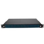 Picture of 19-inch Rack Mount 1U Patch Panel with 48 UPC LC Duplex, Single-Mode OS2