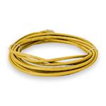 Picture of 20ft Yellow CAT 5E PVC Ethernet Cable Snagless Bubble Boot RJ-45 M/M