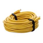 Picture of 20ft Yellow CAT 6 PVC Ethernet Cable Snagless Bubble Boot RJ-45 M/M