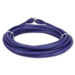 Picture of 20ft Purple CAT 6A PVC Ethernet Cable Snagless Easy Clear Boot TAA RJ-45 M/M