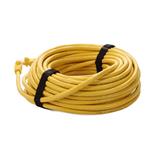 Picture of 20ft Yellow CAT 6A PVC Ethernet Cable Snagless Bubble Boot RJ-45 M/M