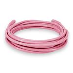 Picture of 20ft Pink CAT 6 Shielded PVC Ethernet Cable Snagless Easy Clear Boot RJ-45 M/M
