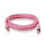 Picture of 20ft Pink CAT 6 Shielded PVC Ethernet Cable Snagless Easy Clear Boot RJ-45 M/M
